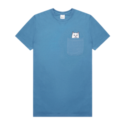 Marškinėliai Ripndip RIPNDIP Lord Nermal Pocket SS laisvalaikio marškinėliai RND7087 Mėlyna