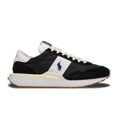 Laisvalaikio Batai Treniruočių Polo Ralph Lauren Train 89 Suede Nylon 809878008-001 Juoda