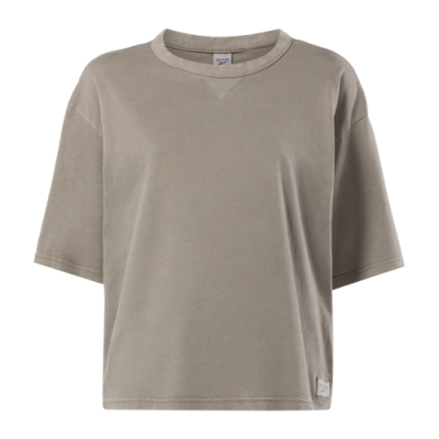 Marškinėliai Moterims Reebok Classics Wmns Natural Dye Boxy laisvalaikio marškinėliai 100036491 Pilka