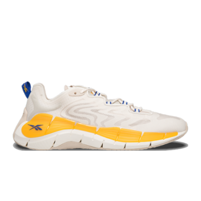 Bėgimo Batai Vyrams Reebok Zig Kinetica II H02746 Balta Rusvai Gelsvas