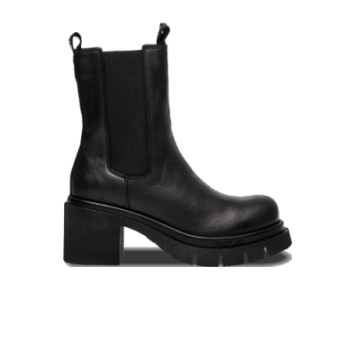 Sezoniniai Batai Replay Replay Wmns Avryl Chelsea Leather Boots GWN70-C0004L-003 Juoda