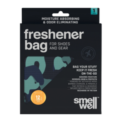 Avalynės Priežiūra Moterims SmellWell Camo Green Freshener kvapus neutralizuojantis krepšys 10060320 Žalias