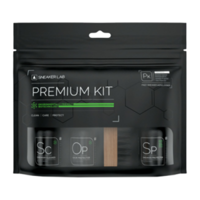 Avalynės Priežiūra Sneakerlab Sneaker Lab Premium Kit avalynės priežiūros rinkinys SP4-001 Juoda