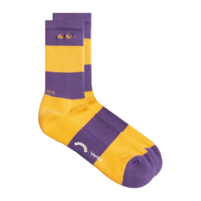 Kojinės Socksss Socksss Unisex Daffy kojinės DAFFY-YLPR Geltona Violetinė