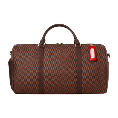 Rankinės Sprayground Sprayground Alpha Navigator Duffle krepšys 910D4432NSZ Ruda