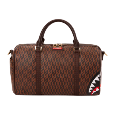 Rankinės Sprayground Sprayground Cashin Checks Mini Duffle krepšys 910D4677NSZ Ruda