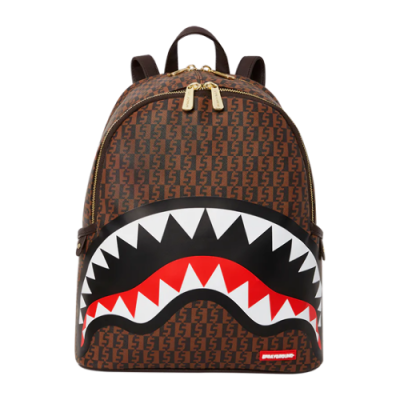Kuprinės Sprayground Sprayground Cashin Checks Savage kuprinė 910B4678NSZ Ruda