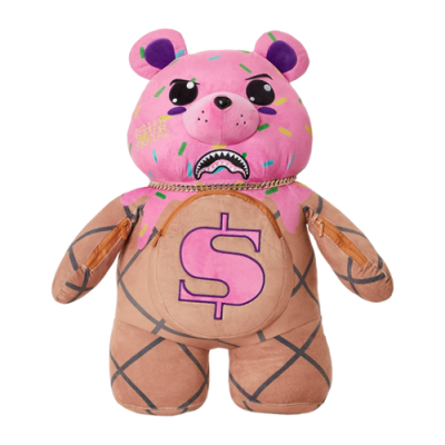 Kuprinės Sprayground Sprayground I Scream Pink Bear kuprinė 910B4552NSZ Rožinis