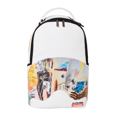 Kuprinės Sprayground Sprayground Official Basquiat Acque Pericolose 1981 DLXV kuprinė 910B4169NSZ Balta