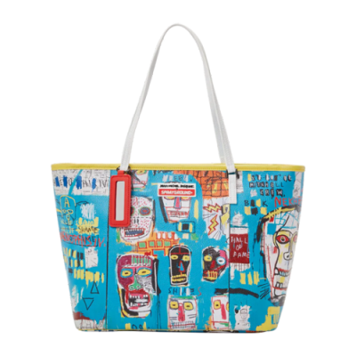 Rankinės Sprayground Sprayground Official Basquiat Mitchell Crew 1983 Tote krepšys 910T4175NSZ Mėlyna Daugiaspalvis