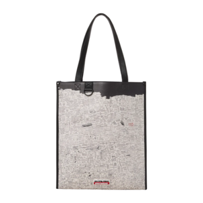 Rankinės Sprayground Sprayground Official Basquiat Pegasus 1987 Loft Tote krepšys 910T4174NSZ Balta