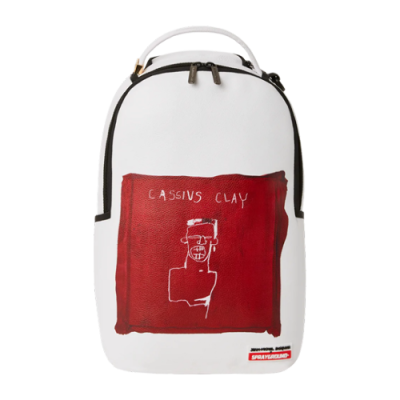 Kuprinės Sprayground Sprayground Official Basquiat The Legend 1982 DLXV kuprinė 910B4163NSZ Balta