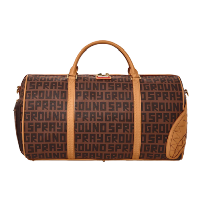 Rankinės Sprayground Sprayground Sharkfinity Duffle krepšys 910D4710NSZ Ruda