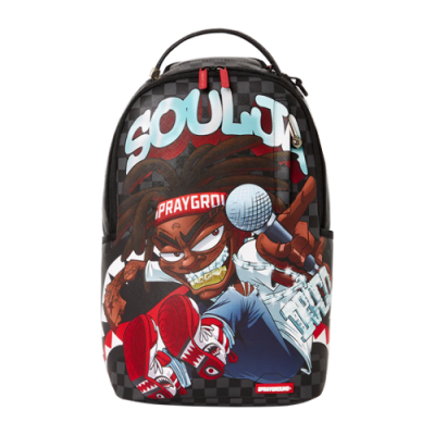 Kuprinės Sprayground Sprayground x Soulja Boy Make The Crowd Go Wild Draco kuprinė 910B4926NSZ Juoda Daugiaspalvis