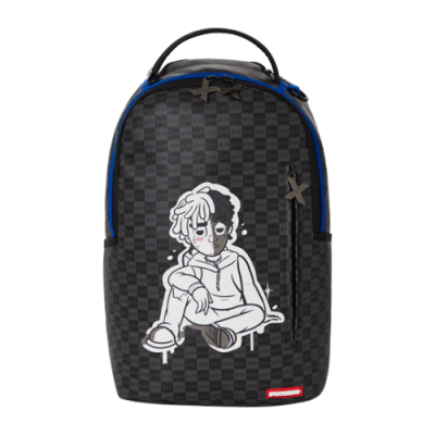 Kuprinės Sprayground Sprayground XXXtentacion Remedy kuprinė 910B4782NSZ Pilka