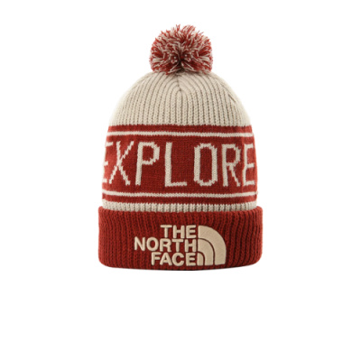Kepurės Kolekcijos The North Face Retro Pom žieminė kepurė NF0A3FMP1U2-RED Daugiaspalvis
