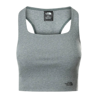 Marškinėliai Moterims The North Face Wmns EA Ruby Hill Rib Tank marškinėliai NF0A5GKRHRM-GRN Pilka