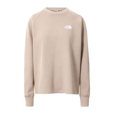 Džemperiai The North Face The North Face Wmns Oversized Crewneck NF0A55GLCEL-SND Rusvai Gelsvas