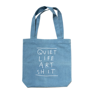 Rankinės Kuprinės Ir Rankinės The Quiet Life Art Shit Tote krepšys 23SPD1-1210-BLU Mėlyna