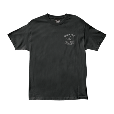 Marškinėliai Vyrams The Quiet Life Bury Me Premium laisvalaikio marškinėliai 23SPD1-1141-BLK Juoda