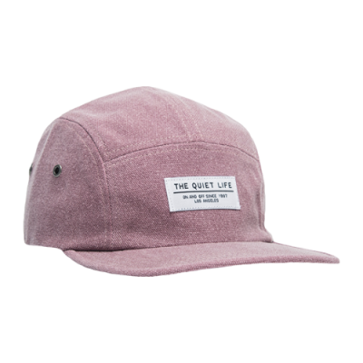 Kepurės Vyrams The Quiet Life Overdyed 5 Panel Camper kepurė 23SPD2-2152-WIN Violetinė