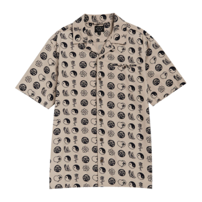 Marškiniai Vyrams The Quiet Life Louis Button laisvalaikio marškiniai 23SPD2-2102-PNK Rožinis