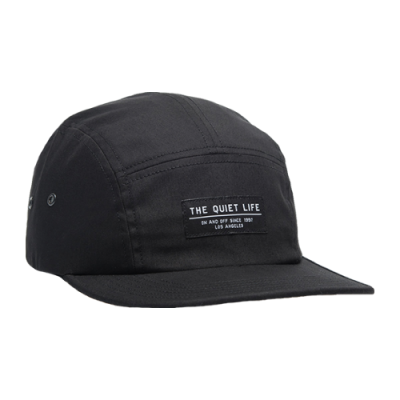 Kepurės The Quiet Life The Quiet Life Foundation 5 Panel Camper kepurė 23SPD1-1186-BLK Juoda