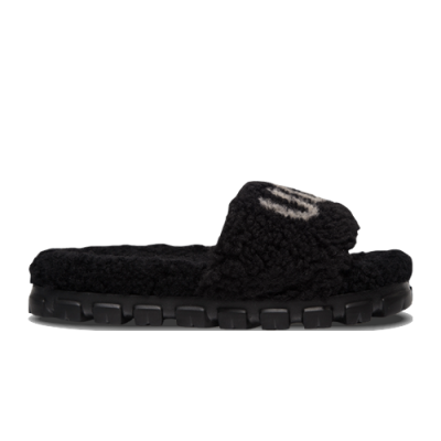 Šlepetės Ugg UGG Wmns Cozetta Curly Graphic Slipper 1132891-BLK Juoda