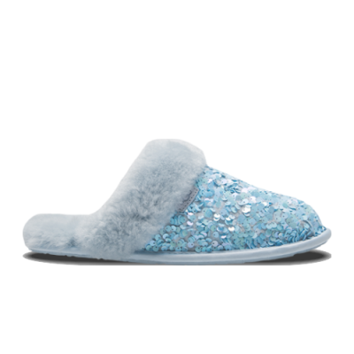 Šlepetės Ugg UGG Wmns Scuffette II Chunky Sequin 1135140-SBZ Žydra