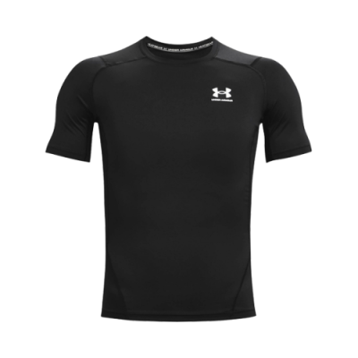 Marškinėliai Kolekcijos Under Armour HeatGear SS Training T-Shirt 1361518-001 Juoda