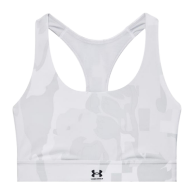 Apatiniai Moterims Under Armour Wmns Iso-Chill Mid Team Sport liemenėlė 1362865-100 Balta