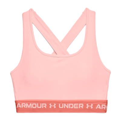 Apatiniai Moterims Under Armour Wmns Mid Crossback Sports liemenėlė 1361034-658 Oranžinė