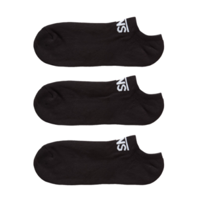 Kojinės Moterims Vans Classic Kick kojinės (3 poros) VN000XSXBLK1 Juoda