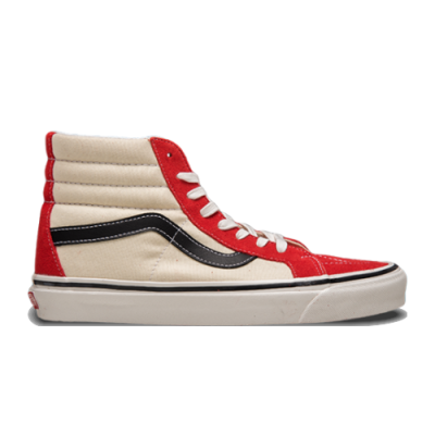 Laisvalaikio Batai Kolekcijos Vans SK8-Hi 38 DX Anaheim Factory VN0A38GF4UK1 Raudona Rusvai Gelsvas