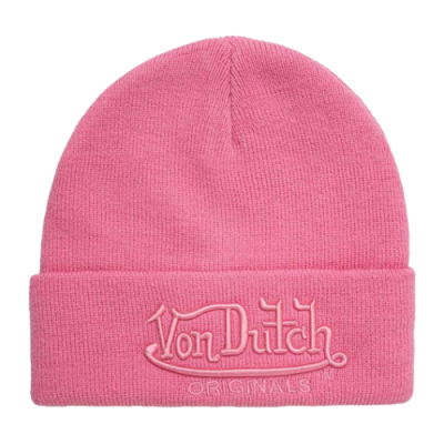 Kepurės Šilti Aksesuarai Von Dutch Originals Unisex kepurė 7050126-PINK Rožinis