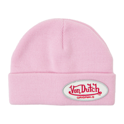 Kepurės Vyrams Von Dutch Originals Unisex Beanie Conny kepurė 7050127-PINK Rožinis