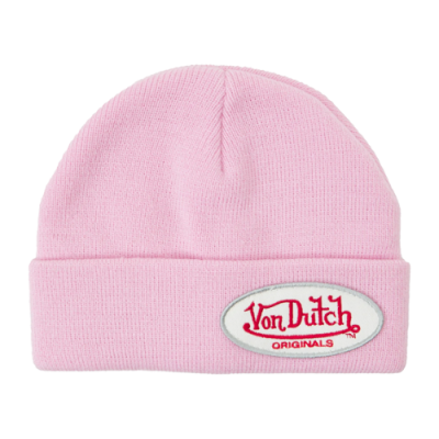 Kepurės Šilti Aksesuarai Von Dutch Originals Unisex Beanie Conny kepurė 7050127-PINK Rožinis