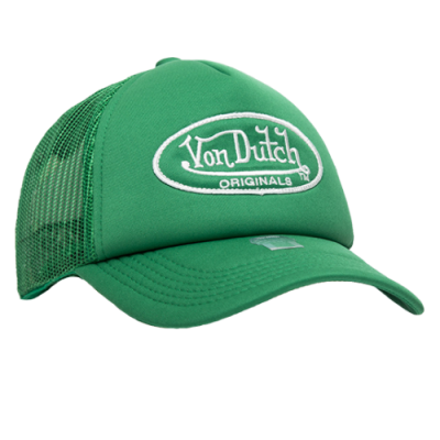 Kepurės Von Dutch Von Dutch Originals Trucker kepurė 7030069-GRN Žalias