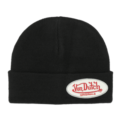 Kepurės Vyrams Von Dutch Originals Conny žieminė kepurė 7050116-BLK Juoda