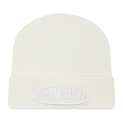Kepurės Von Dutch Von Dutch Originals Flint žieminė kepurė 7050114-CRM Rusvai Gelsvas