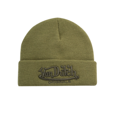 Kepurės Von Dutch Von Dutch Originals Flint žieminė kepurė 7050115-KHK Žalias