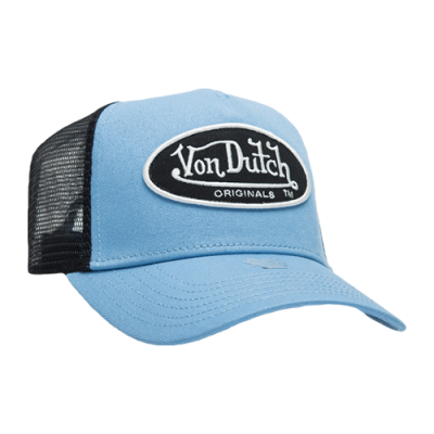 Kepurės Von Dutch Von Dutch Originals Boston Trucker kepurė 7030424-BLUE Juoda Mėlyna