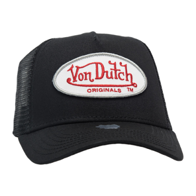 Kepurės Von Dutch Von Dutch Originals Unisex Trucker Boston kepurė 7030008-BLK Juoda