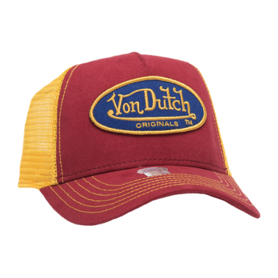 Kepurės Moterims Von Dutch Originals Boston Trucker kepurė 7030143-RED Raudona
