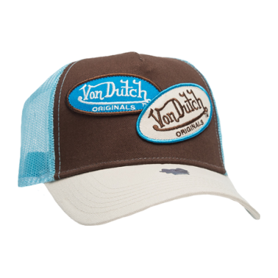 Kepurės Von Dutch Von Dutch Originals Russel Trucker kepurė 7030418-BRWN Ruda
