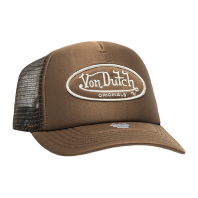 Kepurės Von Dutch Von Dutch Originals Tampa Trucker kepurė 7030436-BRWN Ruda