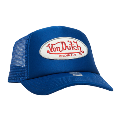 Kepurės Moterims Von Dutch Originals Tampa Trucker kepurė 7030160-BLUE Mėlyna