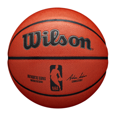 Kamuoliai Vyrams Wilson NBA Authentic Series Indoor Outdoor krepšinio kamuolys WTB7200 Ruda