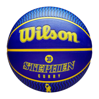 Kamuoliai Vyrams Wilson NBA Stephen Curry Golden State Warriors Outdoor krepšinio kamuolys WZ4006-101 Mėlyna