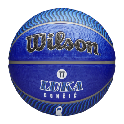 Kamuoliai Vyrams Wilson NBA Luka Dončić Dallas Mavericks Outdoor krepšinio kamuolys WZ4006-401 Mėlyna